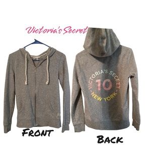 Victoria’s Secret Zip up jacket with hood XS​​